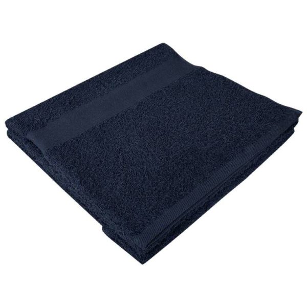 Полотенце махровое банное 70*140 темно-синее